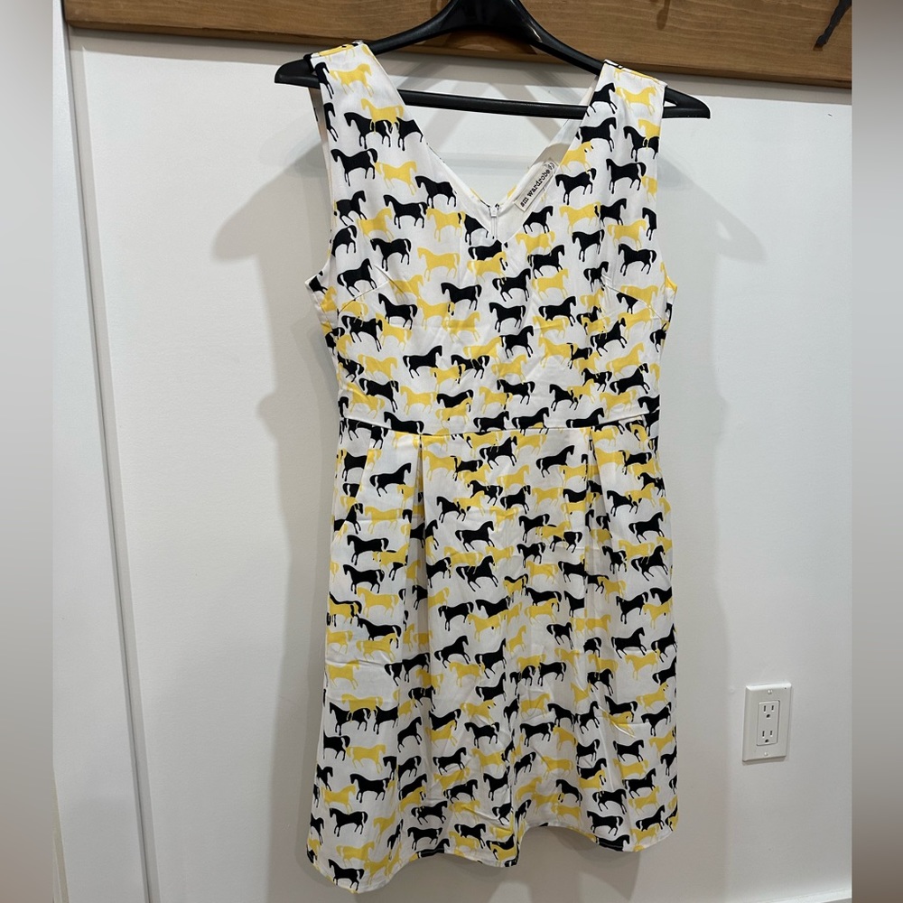 Horse print dress